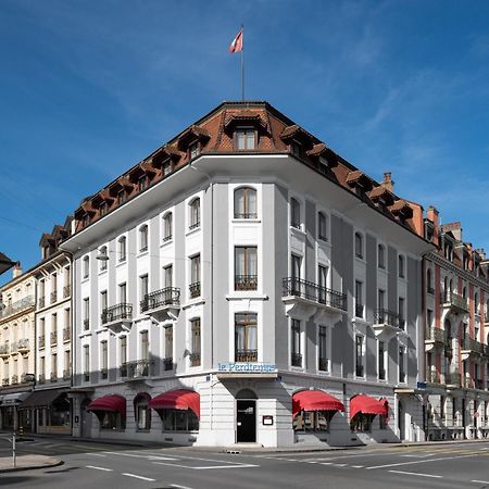 Hotel Des Alpes Nyon Bagian luar foto